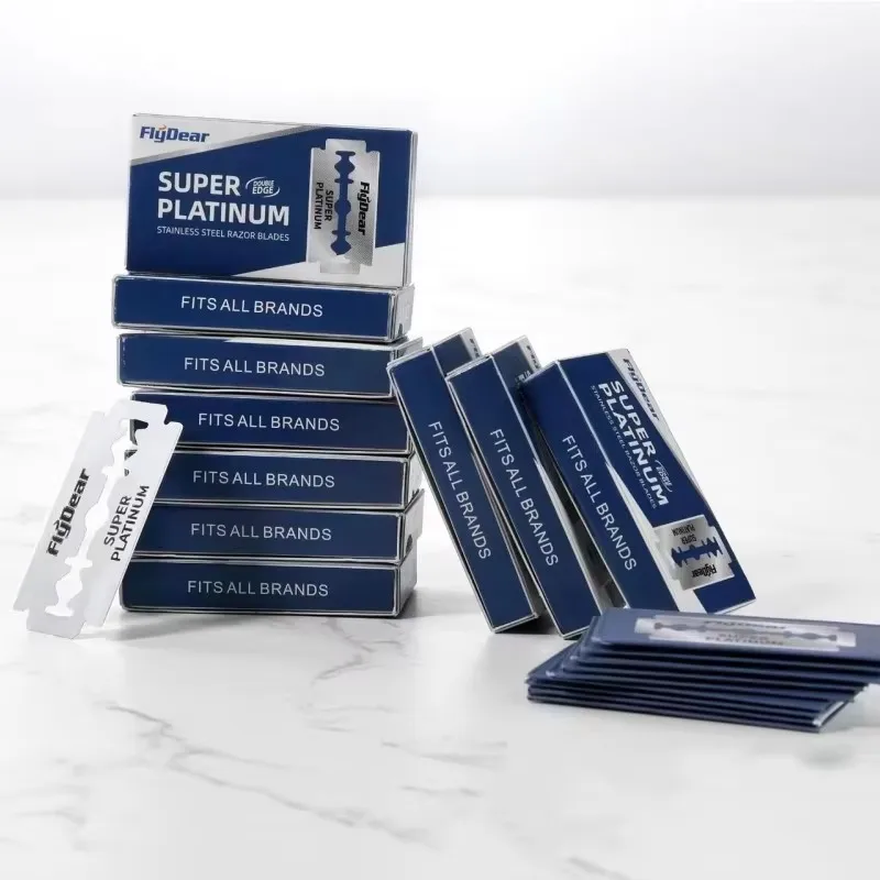 10/50/100/130pcs Double Edge Razor Blades Men's Razor For Shaving Men Blade Professional Barber Razor Beard Trimmer Tool