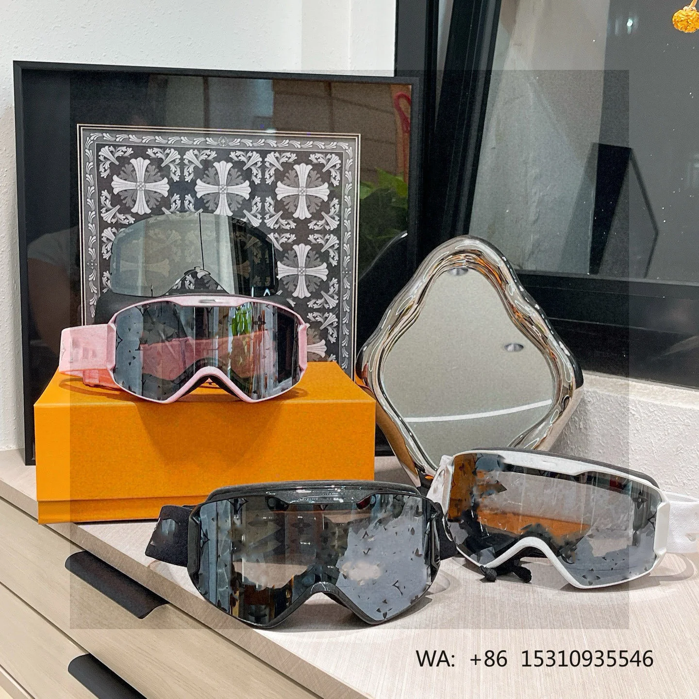 

Cold Resistant Sports Glasses Durable Winter Cycling Skiing Outdoor Riding Eyewear