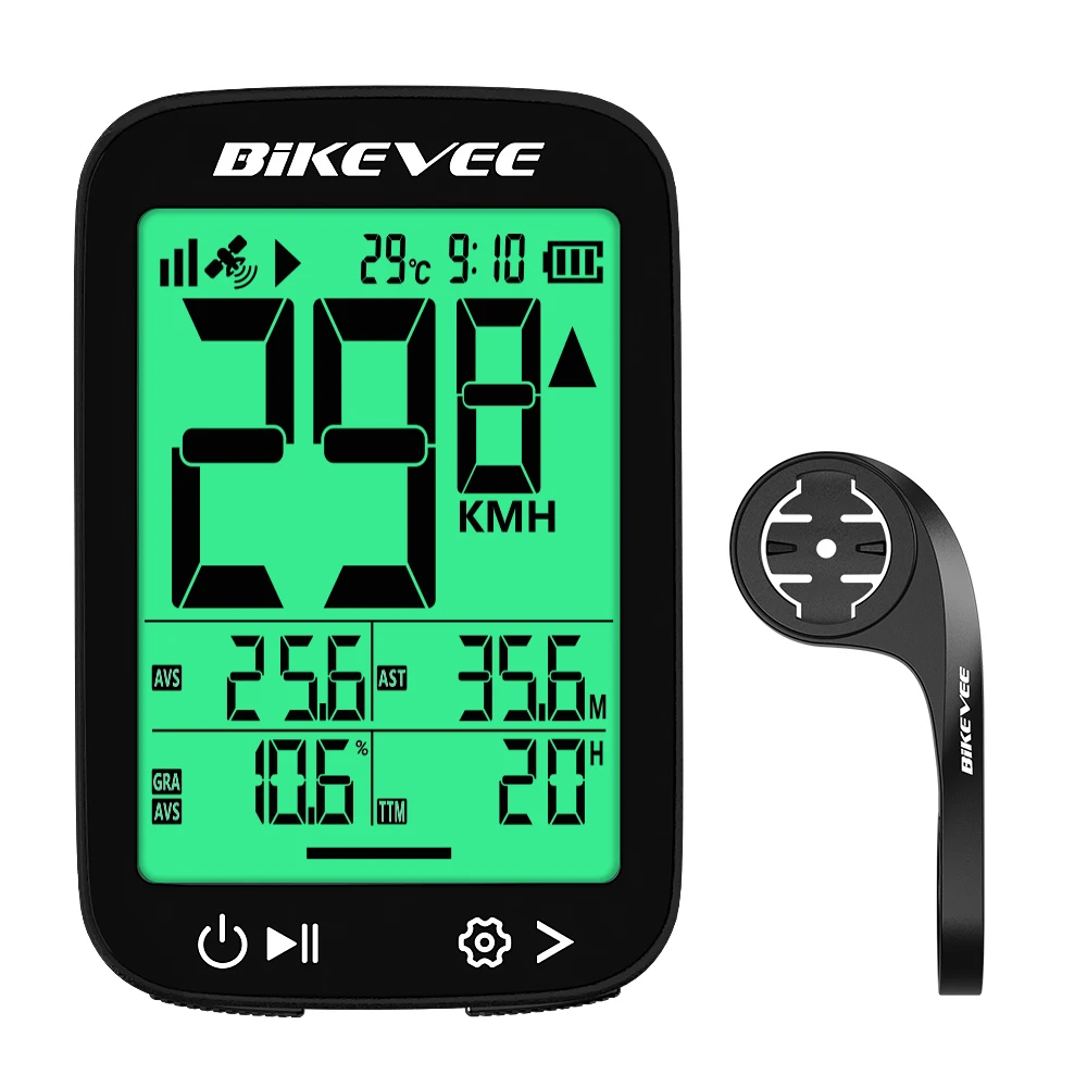 

GPS Bicycle Speedometer Odometer Wireless Waterproof Multi-Functions Cycle Bike Computer with Auto Backlight LCD Display