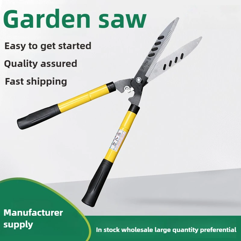 

Professional Long Handle Hedge Shears Gardening Pruner Tree Branch Cutter Pruning Scissors Essential Garden Tools
