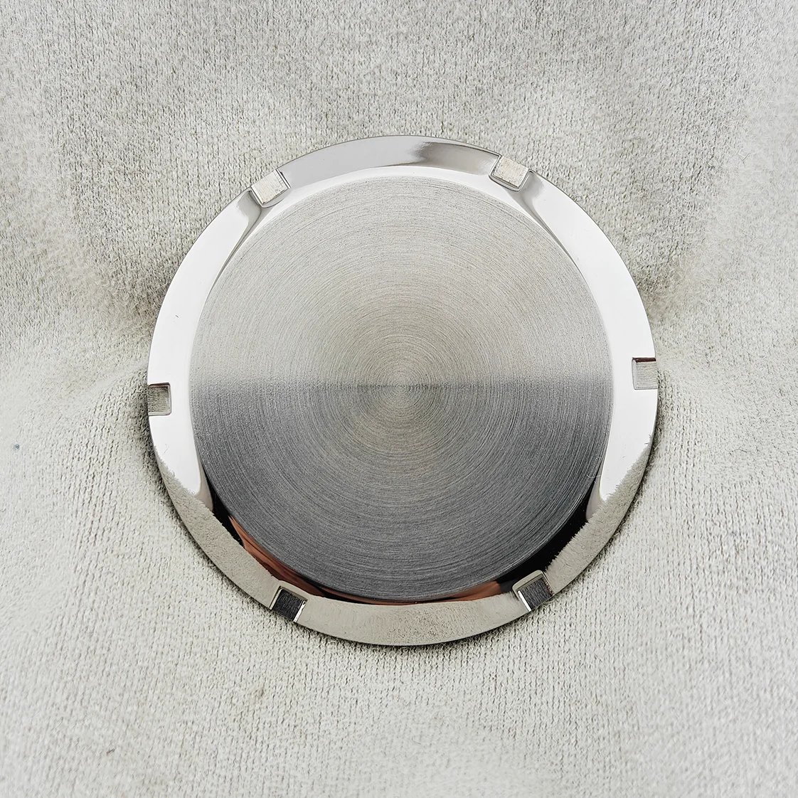 Für vk63 37mm Mond Muster Untere Abdeckung Abnehmbare Bottom Cove DIY Caser 316L Edelstahl Zurück Abdeckung Austauschbare Uhr teile