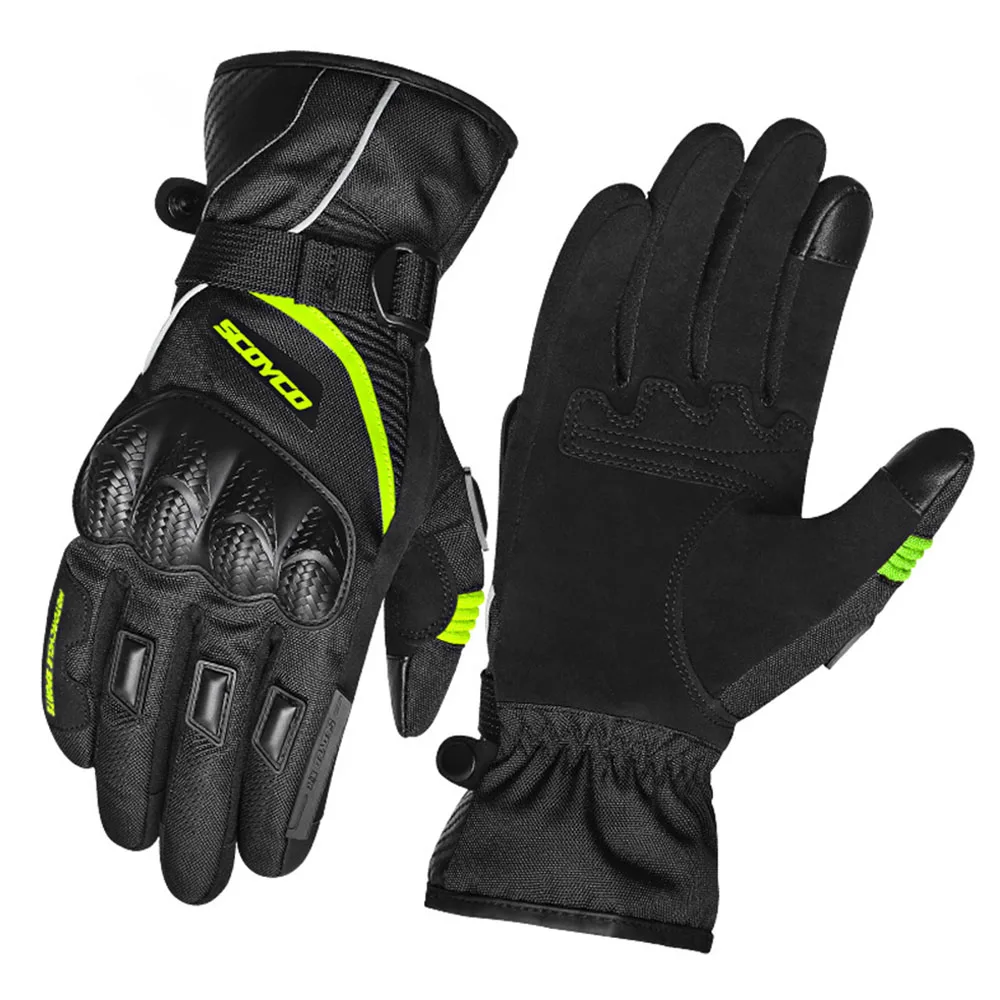 

Glove Motorcyclist Durable Rider Equipped With Anti-fall Safety Gear Waterproof Biker Glove Coldproof Universal Riding Gloves