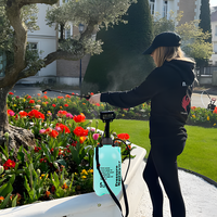 5L High Pressure Garden Watering Can Watering Spray Disinfection Pneumatic Air Pressure Sprayer Adjustable Strap for Lawn Car