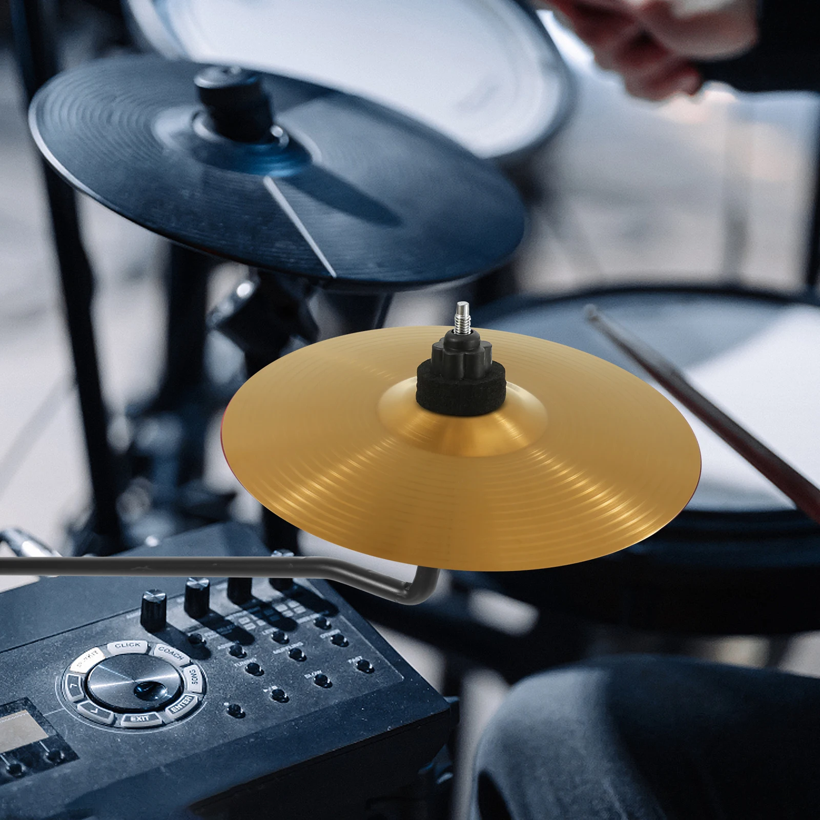 

Premium Metal Cymbal Display Arm Durable Drum Accessory Slatwall Cymbal Holder Wall Mounted Cymbals Support Tool