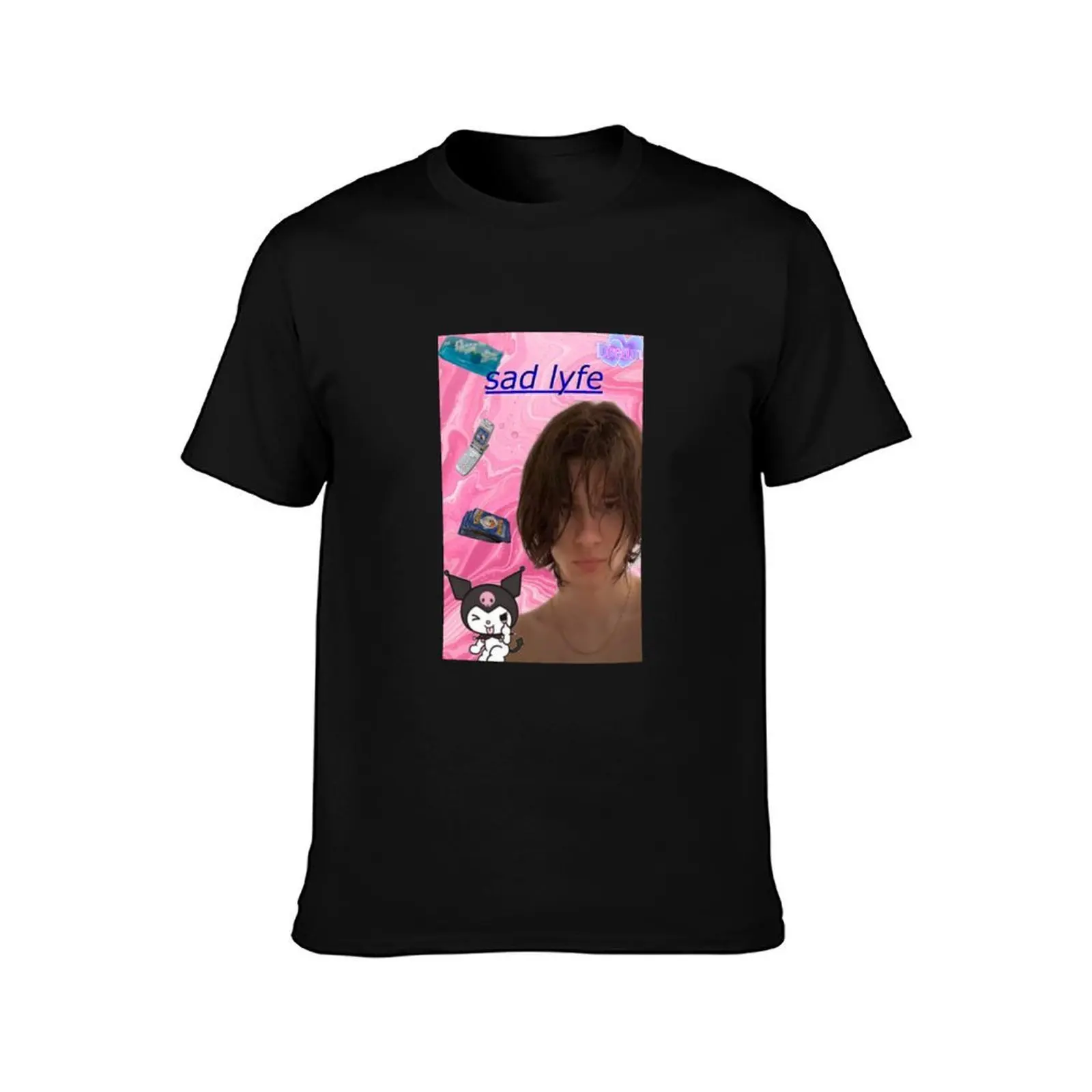 AESTHETIC MASK T-Shirt, Summer Casual Cotton Tee, Oversized Streetwear Tops, Vintage Graphic Print, Loose Fit Short Sleeve