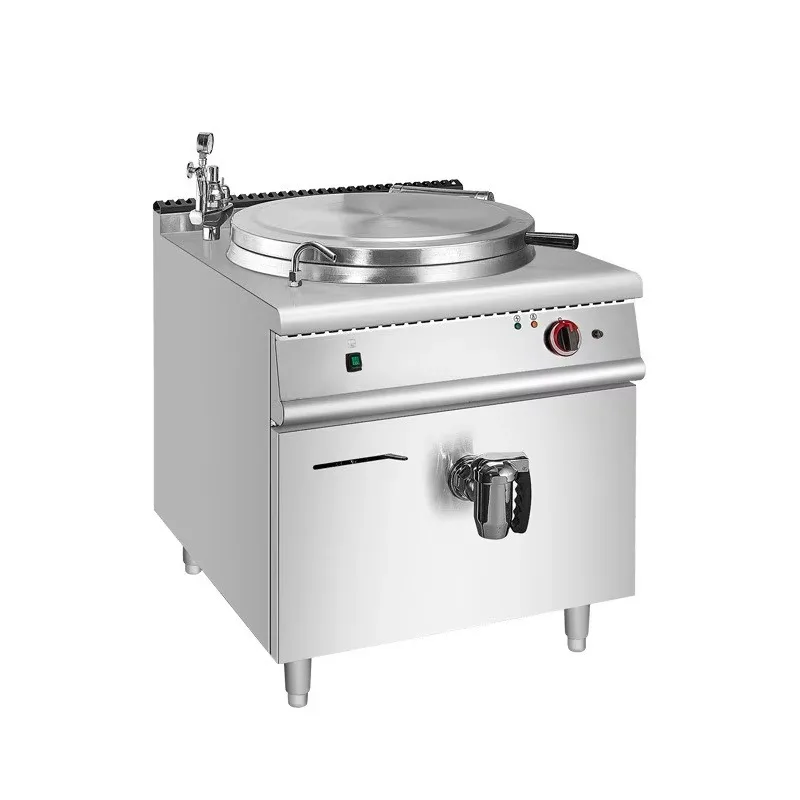Customized Low Price 200L Commercial Soup Kettle with Agitator Jacketed for Gas Boiler Electric Steam Induction Kitchen