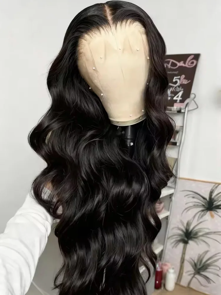 

13x6 13x4 HD Кружевные фронтальные парики из 100% человеческих волос Объемная волна 40 42 дюйма Бразильские 5x5 Бесклеевые парики из натуральных волос для женщин