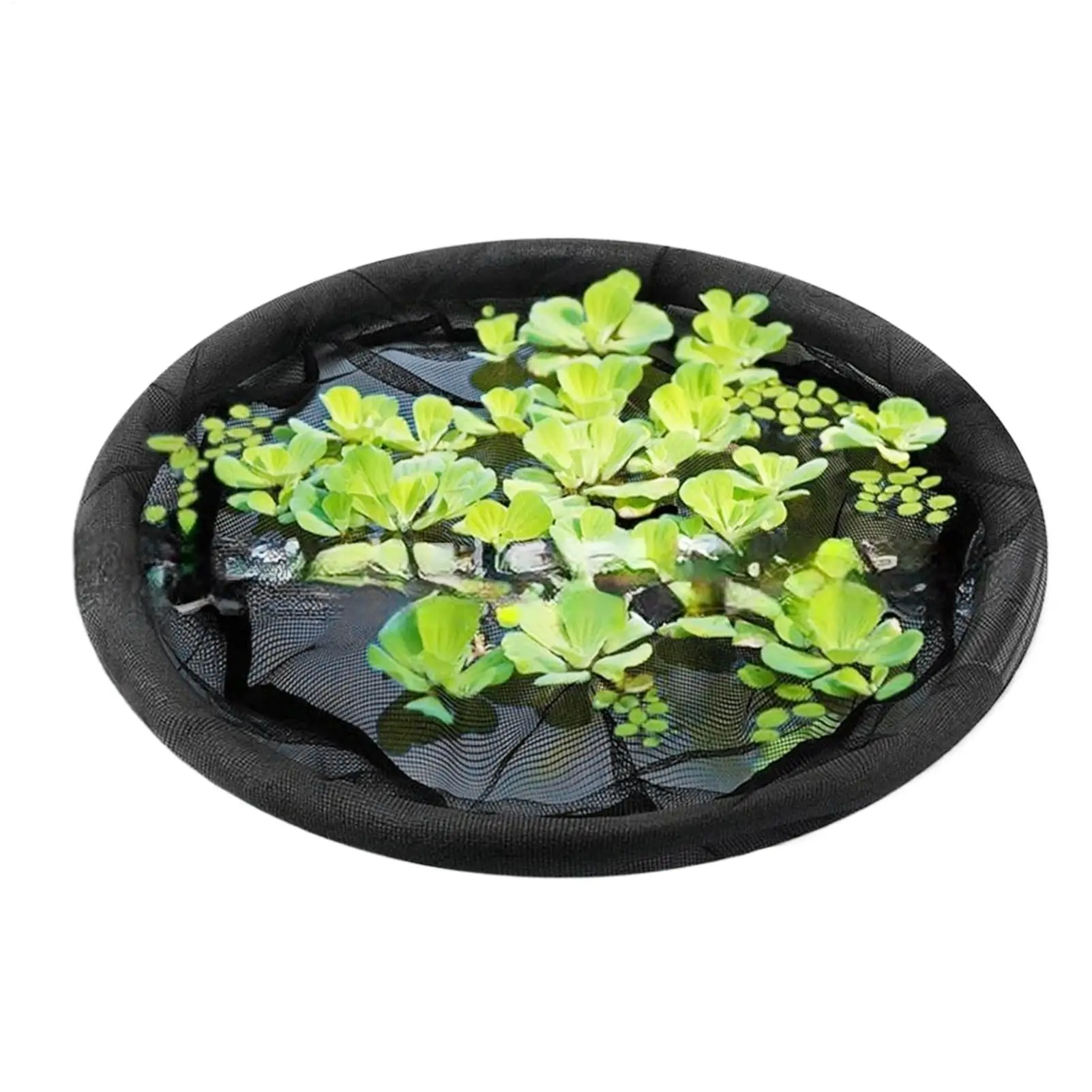 

45/60/64 Cm Floating Plant Protector Net Circular Fine Mesh Fish Barrier Fish Pond Floating Plant Protector For Fish Pond Plant