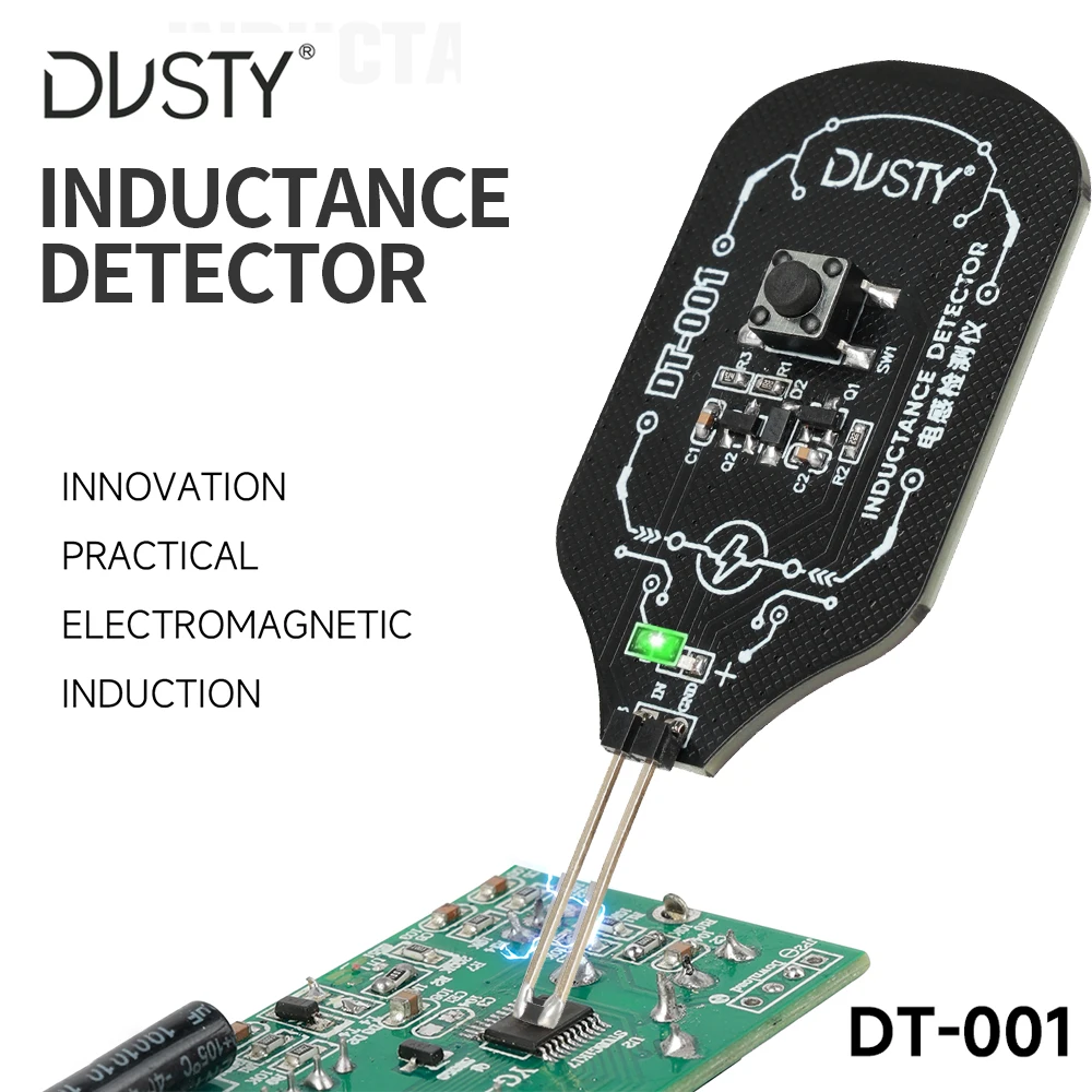 

Пыльный тестер индуктивности DT-001 для ремонта мобильных телефонов, планшетов, обнаружения точки неисправности материнской платы, инструмент для быстрой съемки неисправностей