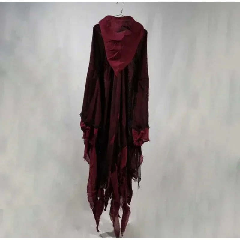 العصور الوسطى هالوين شبح Dementors تأثيري حلي القوطية الرعب غيبوبة ممزقة مقنعين الرؤوس يوم الموتى الدعائم الطرف MN1