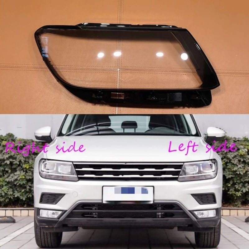 

For Volkswagen VW Tiguan L Standard version 2017 2018 2019 2020 2021 Car Headlight cover Headlamp Lens Auto Shell Cover