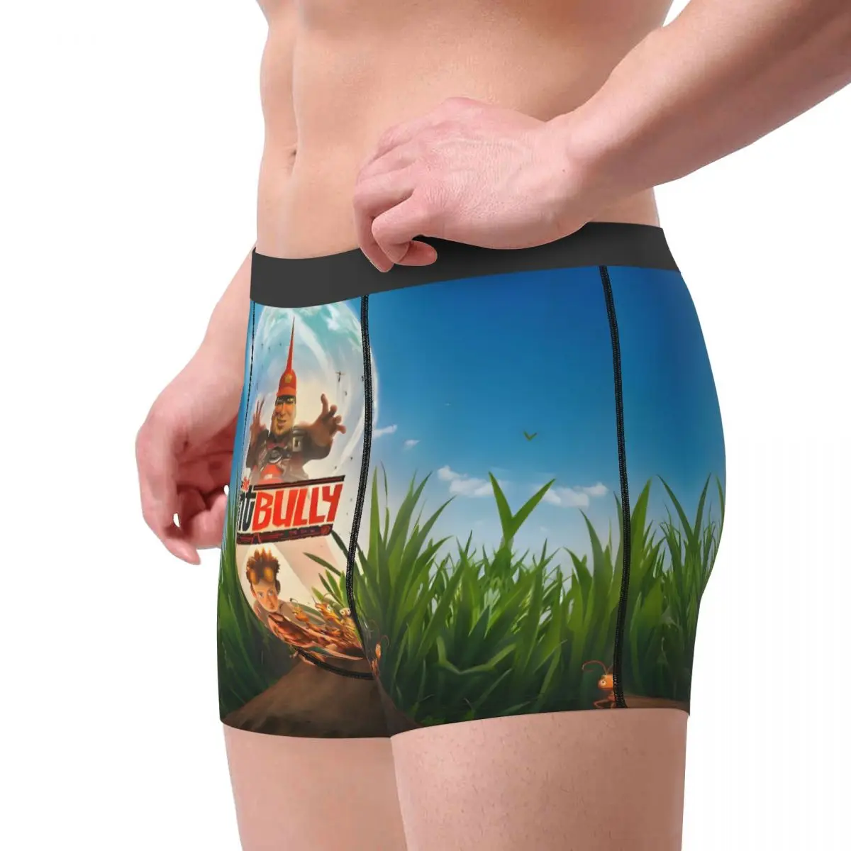 أنيمي النمل الفتوة فيلم الكرتون سراويل بوكسر للرجال ثلاثية الأبعاد طباعة الخيال فيلم سراويل داخلية ملخصات تمتد السروال