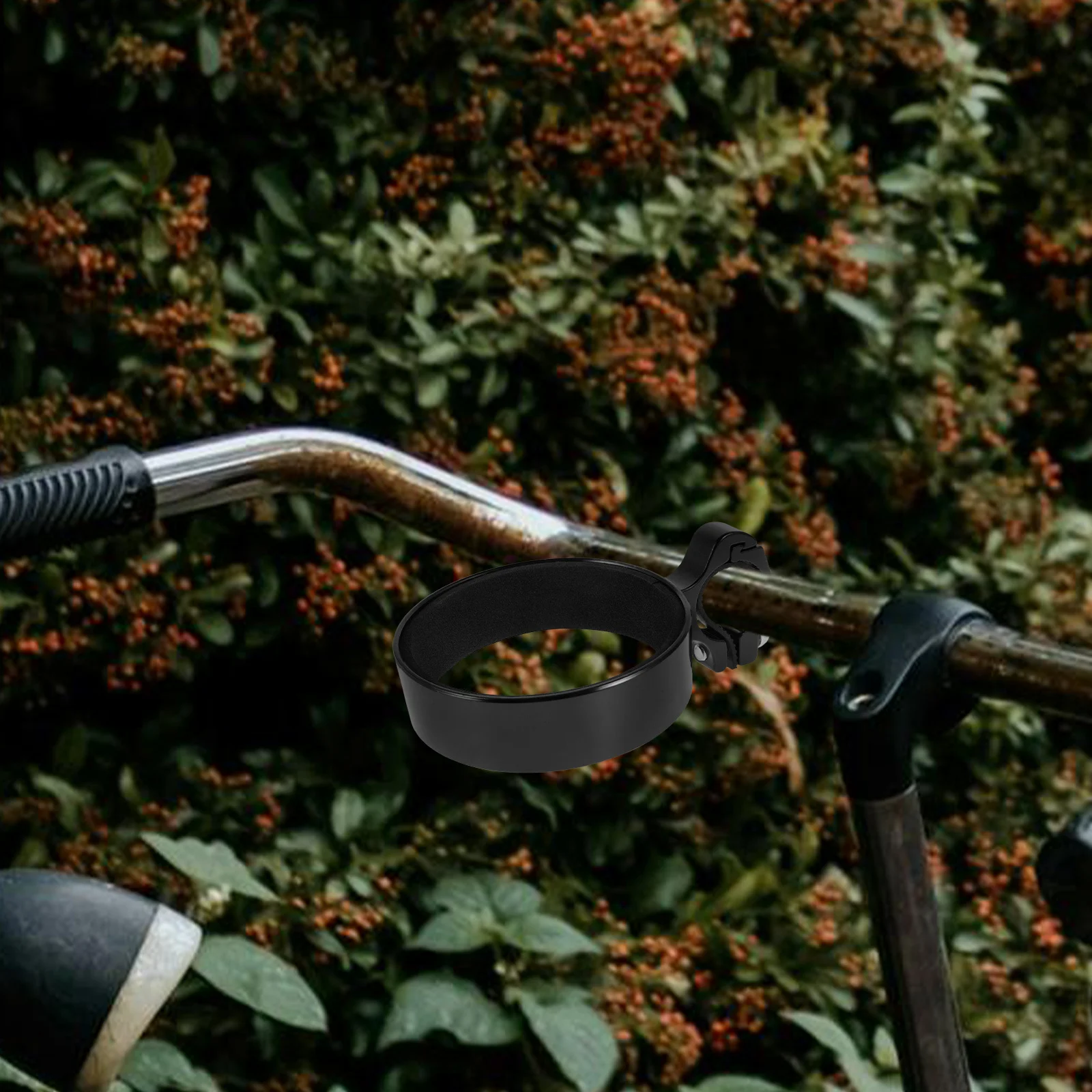 

Universal Bike Cup Holder Aluminum Alloy Stylish Durable for Scooter Road Bicycle Beverage Holder Road Bike Beverage Holder,