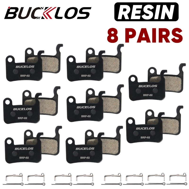 BUCKLOS Harz Scheibenbremsbelag Für SHIMANO A01S Verschleißfeste Hydraulische Bremsbeläge MTB Bremsbeläge für M06 M07 Radfahren Teile