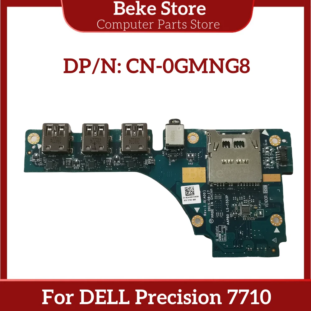 

Beke новый оригинальный для DELL Precision 7710 звуковая плата USB Board 0GMNG8 GMNG8 CN-0GMNG8 Быстрая доставка