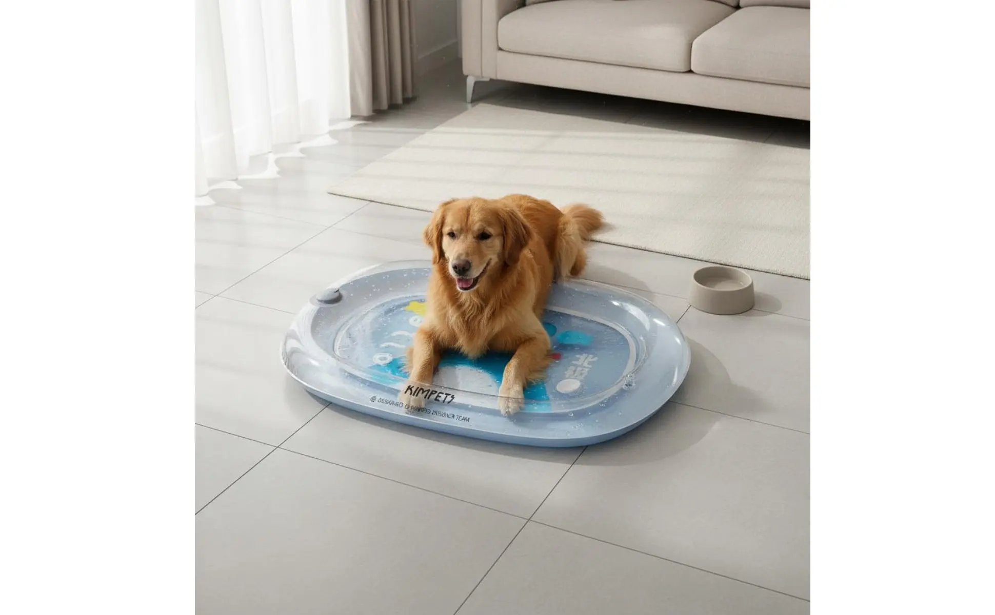 Pet Water Bed Thick PVC Inflatable Cooling Pad Water Cooling Pad Easy to Clean Dog Cooling Mat Portable for Cats, Summer Pet Water Bed Thick PVC Inflatable Cooling Pad Water Cooling Pad Easy to Clean Dog Cooling Mat Portable for Cats, Summer