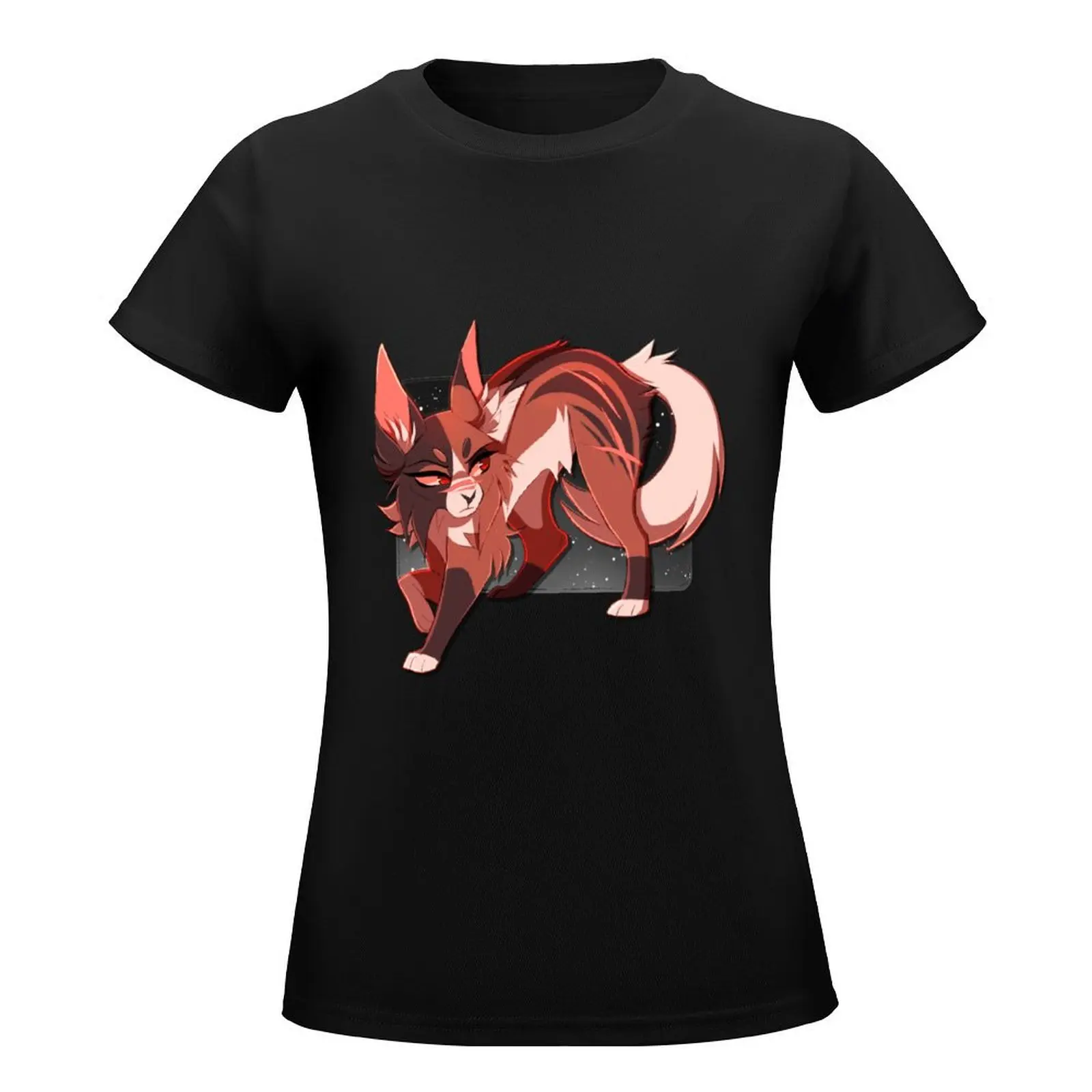 Mapleshade camiseta de talla grande, tops de manga corta, blusa divertida, Camiseta de algodón para mujer