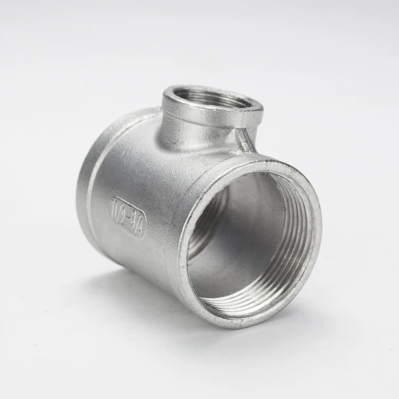 1/4 1/2 3/4 BSP Female Male Thread Tee Type Reducing Stainless Steel Elbow Butt Joint Adapter Adapter Coupler Plumbing Fittings