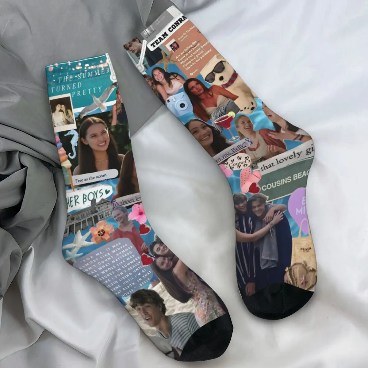 TSITP الصيف تحولت إلى جوارب جميلة كونراد فيشر جوارب الشتاء عدم الانزلاق للجنسين الرجال الجوارب مريحة الجري الجوارب #1