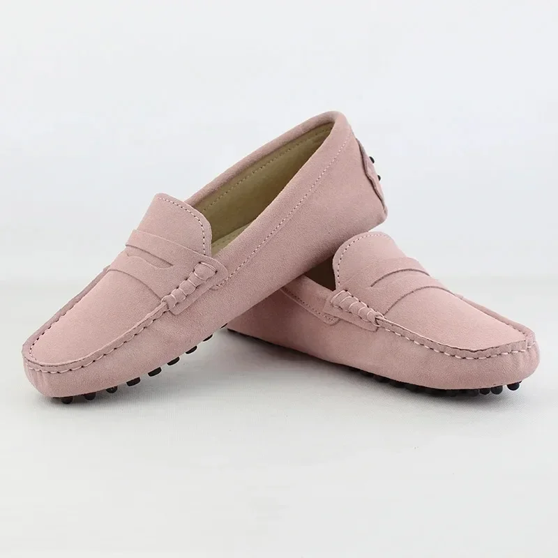 100% Genuine leather Women flats Fashion Handmade Women Casual leather shoes Leather Moccasin Women Driving Shoes Loafers