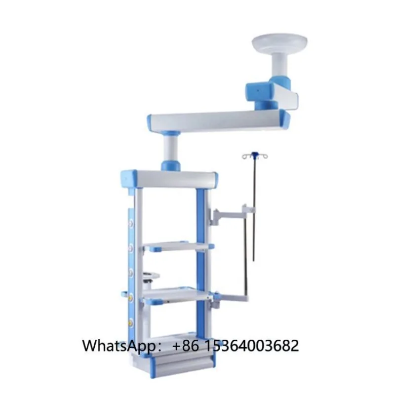 

Hospital Equipments Ceiling Mounted Medical Surgical Surgery Tower Crane Icu Surgical Pendant Multifunctional Medical Tower