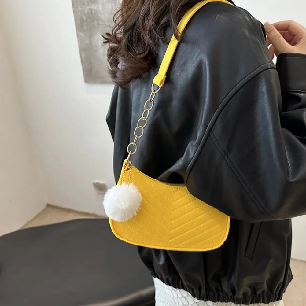 Vintage Underarm Handbags Mini Shoulder Bags For Women Stone Pattern Casual Color Shoulder Handbag Purses Crescent SaddleBag