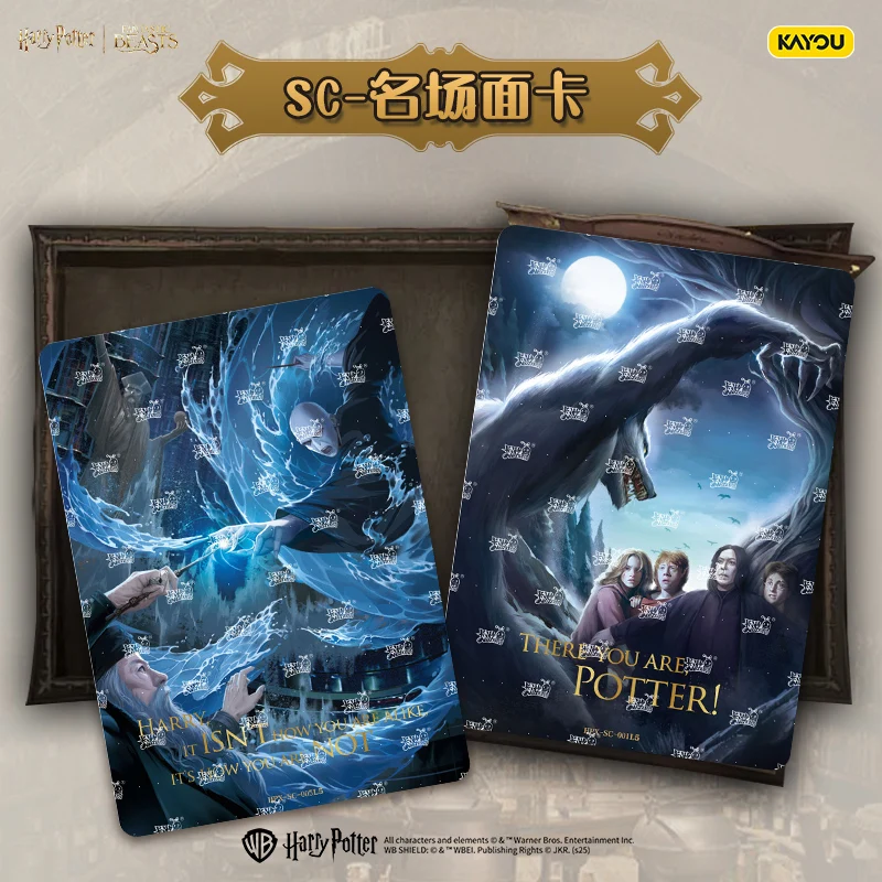 การ์ด Harry Potter ของแท้จาก KAYOU รุ่น Wizard Eternal Edition ชุดสะสม Dream Moment Magic World Academy การ์ดสะสมของขวัญและของเล่น