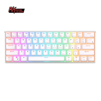 RK61 PRO ROYAL KLUDGE Aluminium Frame Mechanical Keyboard 60% RGB Tri-mode USB 2.4G Wireless Bluetooth Gamer Keyboard Gateron