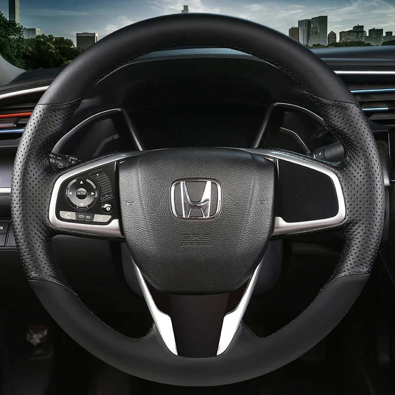 

Чехол на руль для Honda Civic Sedan Rs 2016-2019 CRV CR-V 2017-2019 Honda