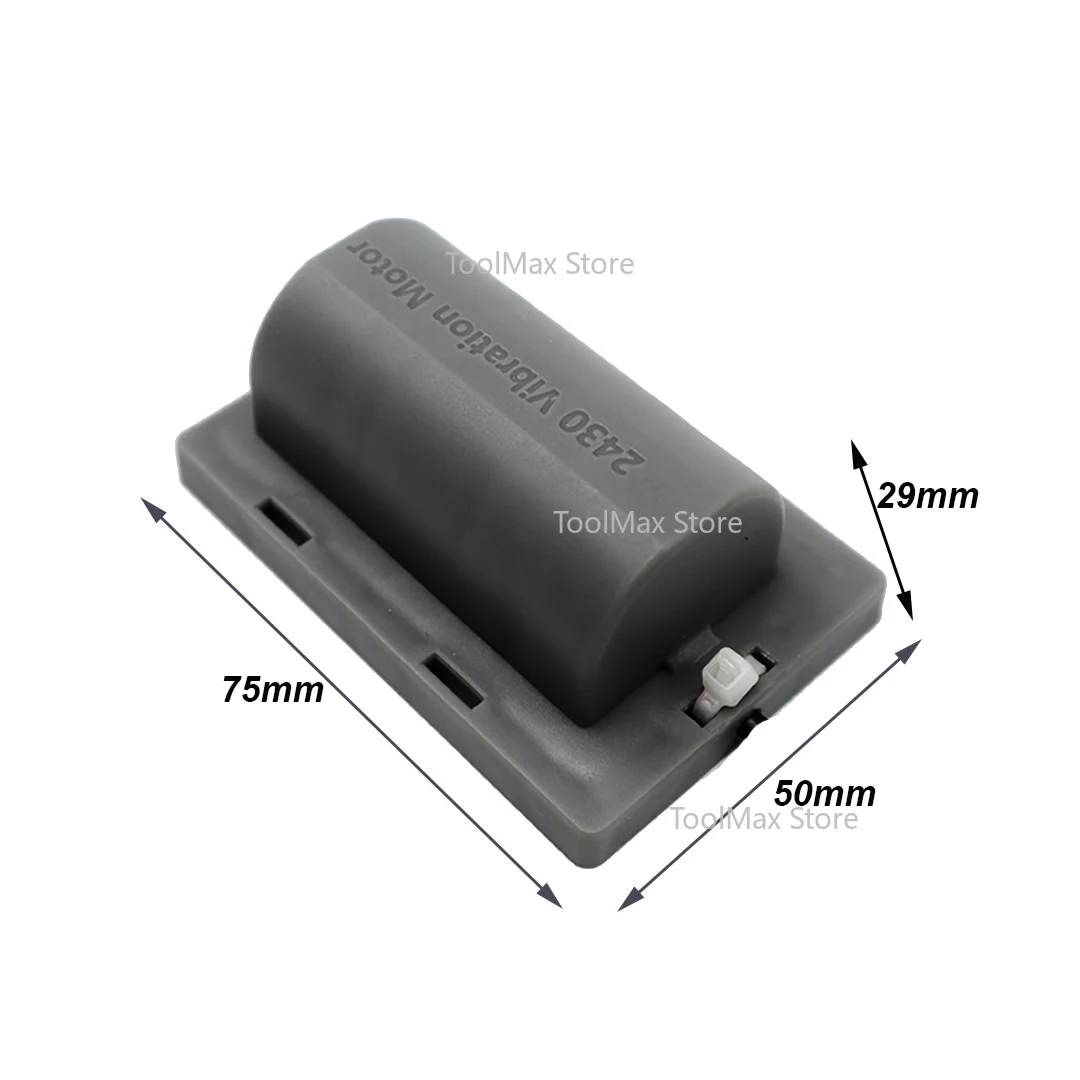 DC12V Micro Vibration Motor with Speed Regulator 4500RPM Frog Feeding Massage Belt Bed Chair Pillow Vibrator