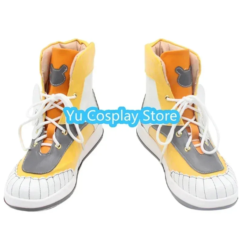 AIAI 2025Yu- 게임 앙상블 스타 나구모 테토라 PU 가죽 신발 할로윈 카니발 부츠 코스프레 소품 Custo