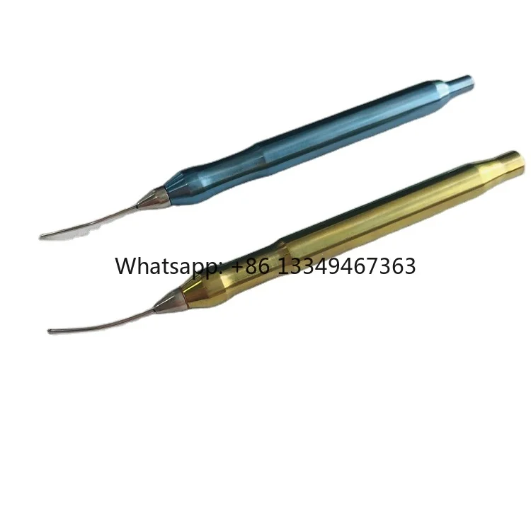 Durable Stainless Steel Titanium Metal Ophthalmic Asplating Irrigating Handpiece for Eye Surgery Power