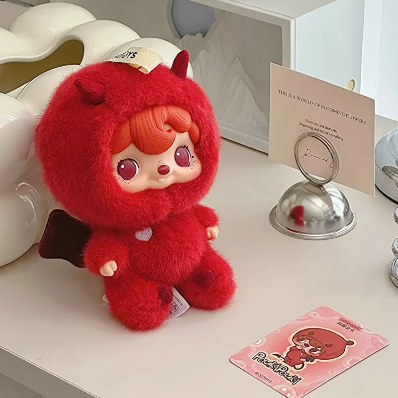 

In Stock 52TOYS Pouka Pouka Mood Bubbles Vinyl Plush Blind Box Cute Pendant Toy Desktop Decoration Girl'S Birthday Surprise Gift