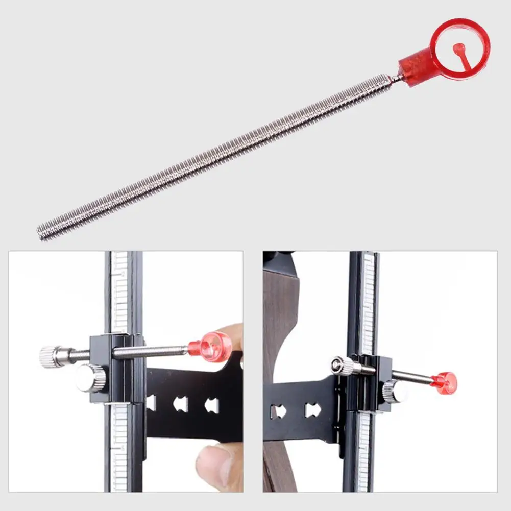 

Прецизионный изогнутый прицел, красный цвет для луков из лука, металлический материал, легко регулируется для охоты и стрельбы, спорта