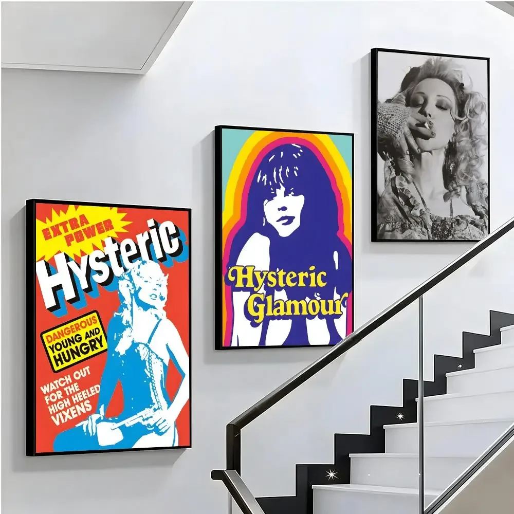 fashion Hysteric Glamour Poster HD Poster Sophisticated Modern Aesthetic Wall Art For Living Room Bedroom Office Cafe Decor