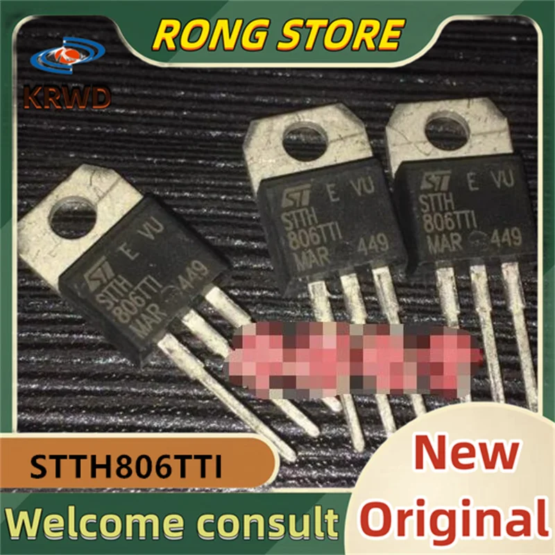 

20 шт. STTH806TTI новый оригинальный 806TTI TO-220