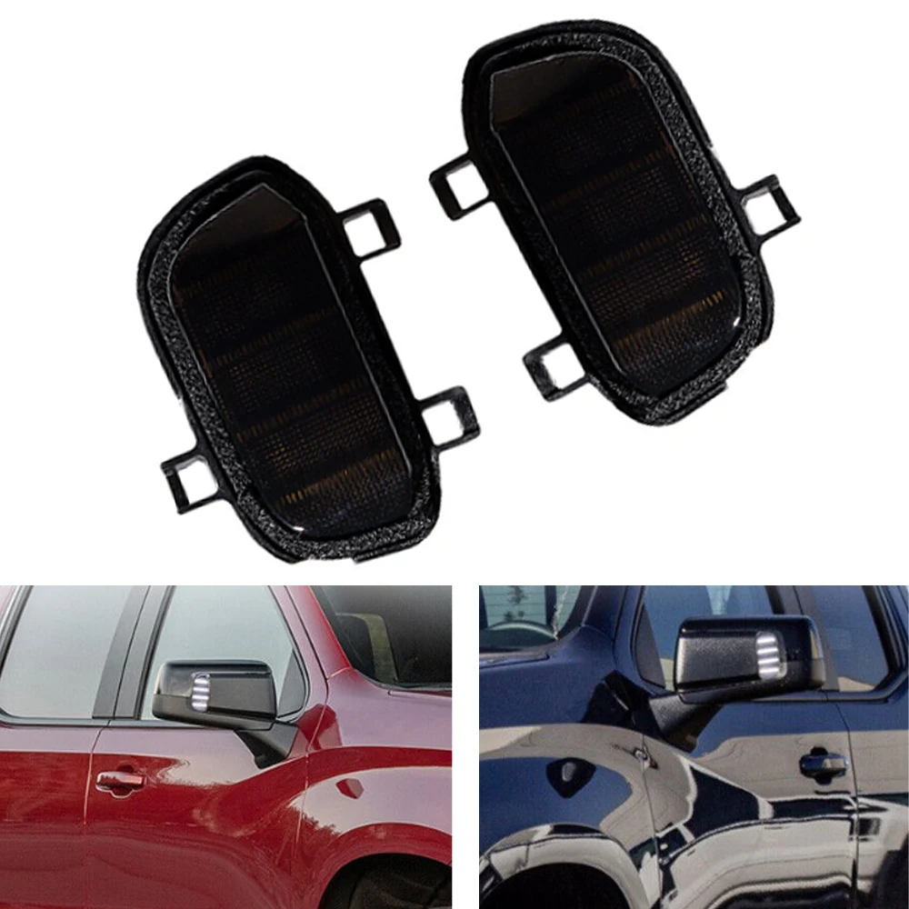 Picture 7: 2Pcs Dynamic Side Mirror Puddle Light Mirror Puddle Spot Lamp For Chevy Chevrolet Silverado Sierra 1500 2019 - 2022