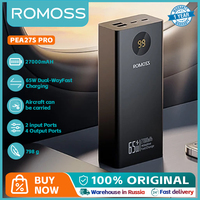 ROMOSS PEA27S PRO Powerful Power Bank 65W PD30W Fast Charging 27000mAh External Battery For Xiaomi 14 Xiaomi  iphone 15 Laptop