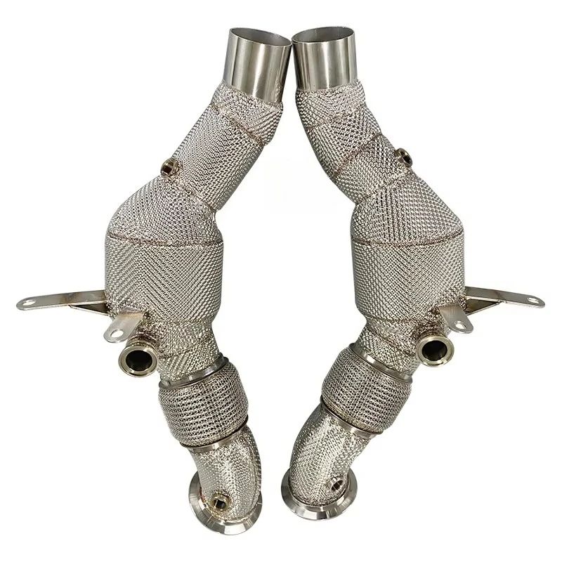 

Hot Sale F8 Stainless Steel 304 Car Exhaust Pipe Downpipe High Performance High Temperature Resistance Exhaust Header