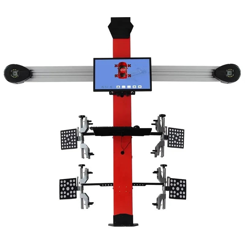 TFAUTENF Mobile Wheel Alignment Machine High Speed Measurement for Auto Service Centers