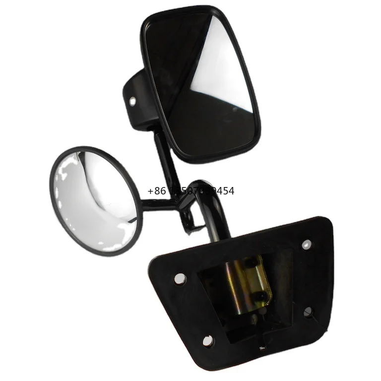 

XFY Custom Small Auto Dimming Car Universal Rearview Mirror with Camera and for Right Side Black