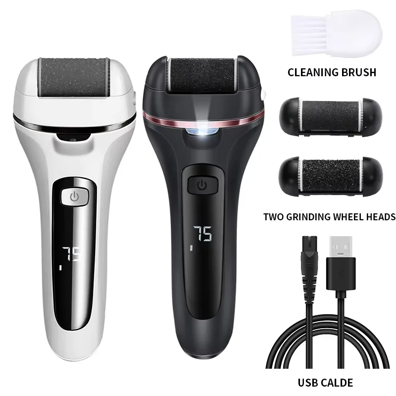Smooth Rechargeable Pedicure Wand | Electric Feet Callus Remover | Home Foot Care Tool
