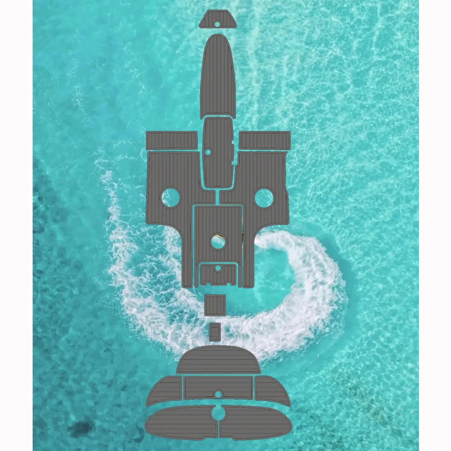 

2003-2006 AR SX SR 230 Boat Yacht Boat Accessories Marine EVA Foam Flooring Traction Mats Self-Adhesive Non-Slip Customizable