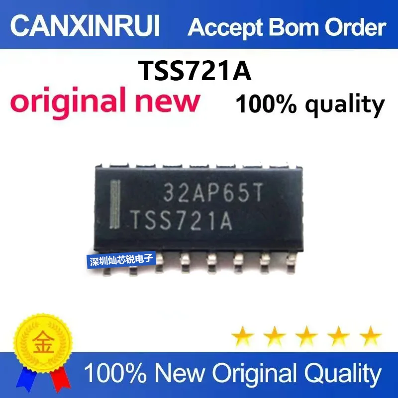 (5-100pieces)Brand New Original TSS721ADR TSS721A SOP16 SMD Transceiver Chip