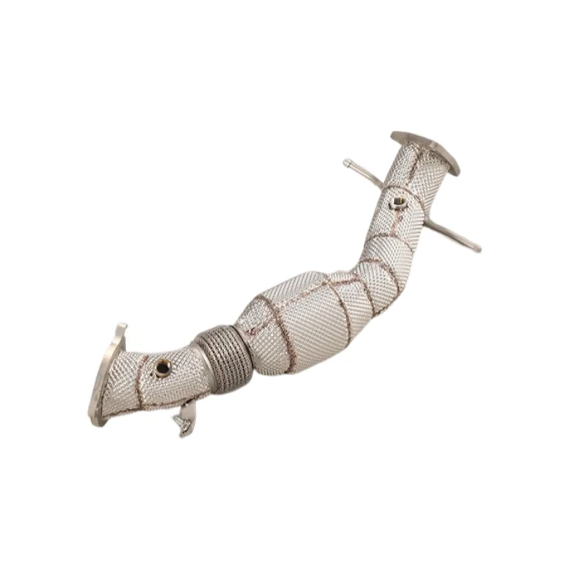 Picture 5: For  2.0T 2017-2018 Downpipe Performance Exhaust Tuning Power Enhancement Racing Performance