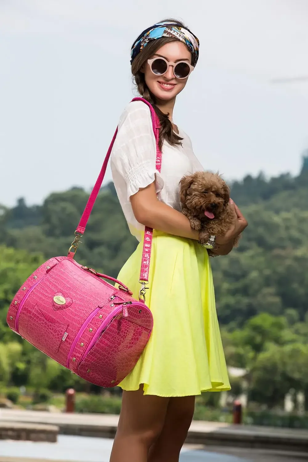 Puppy Carrier Dog Walking Pets Accessories Bags Shoulder for Cute Chihuahua Handbag Products