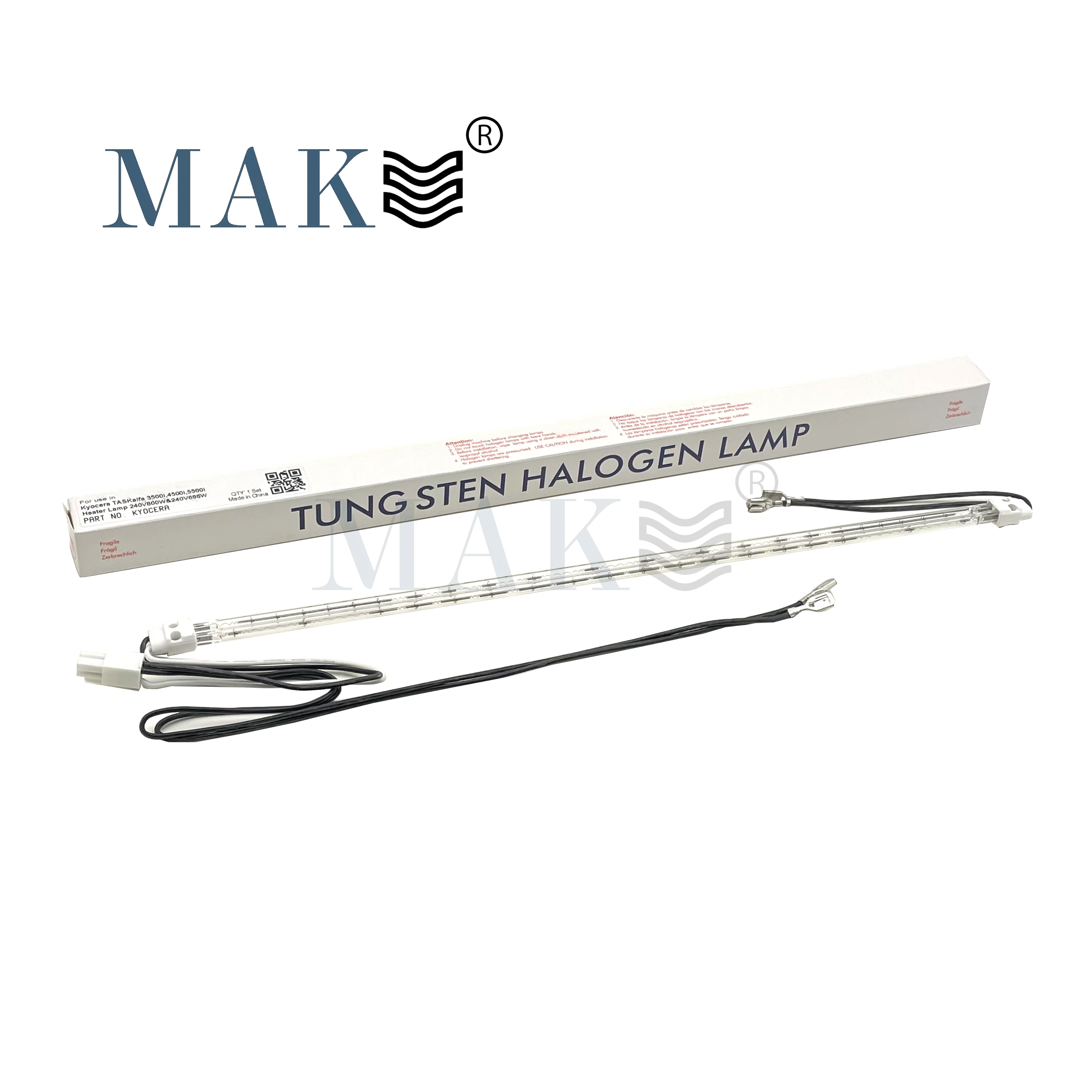 

240V800W Fuser Heat Lamp for Kyocera TASKalfa 3500i 4500i 5500i 3501i 4501i 5501i copier part