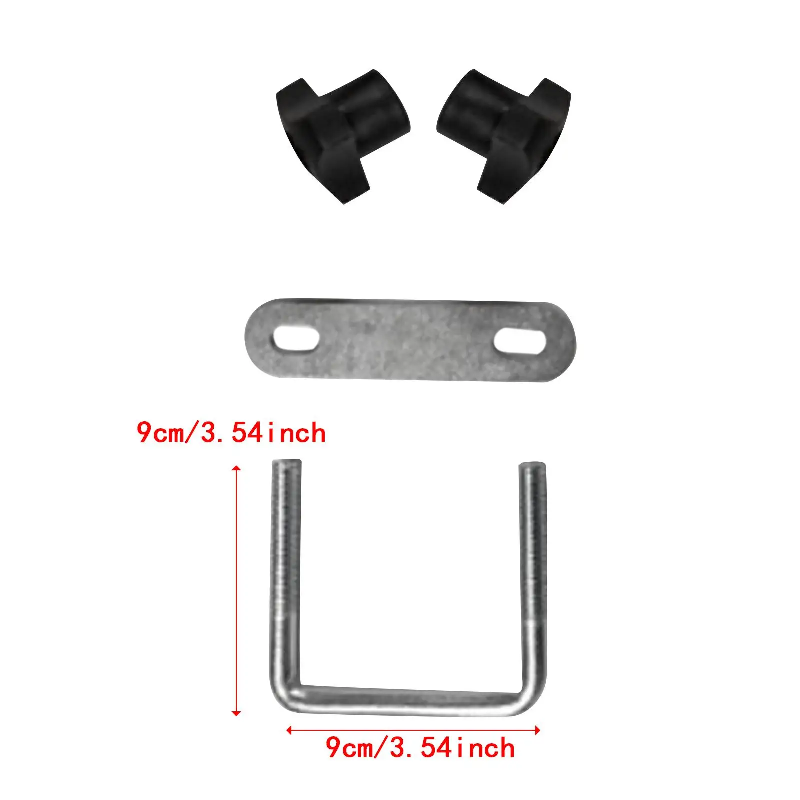 Roof Box U Bolt Clamp Spare Parts Hardware Fitting Heavy Duty Practical Easy to Install Accessories Car Van Mounting Bracket view 6