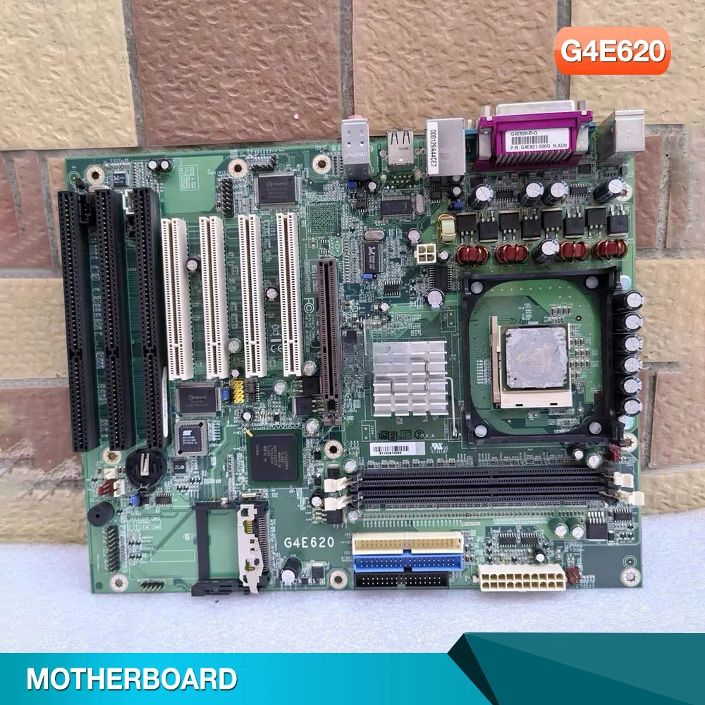high stability G4E620-B-G G4E620 3 ISA slots 478 pin desktop industrial control equipment board single network port