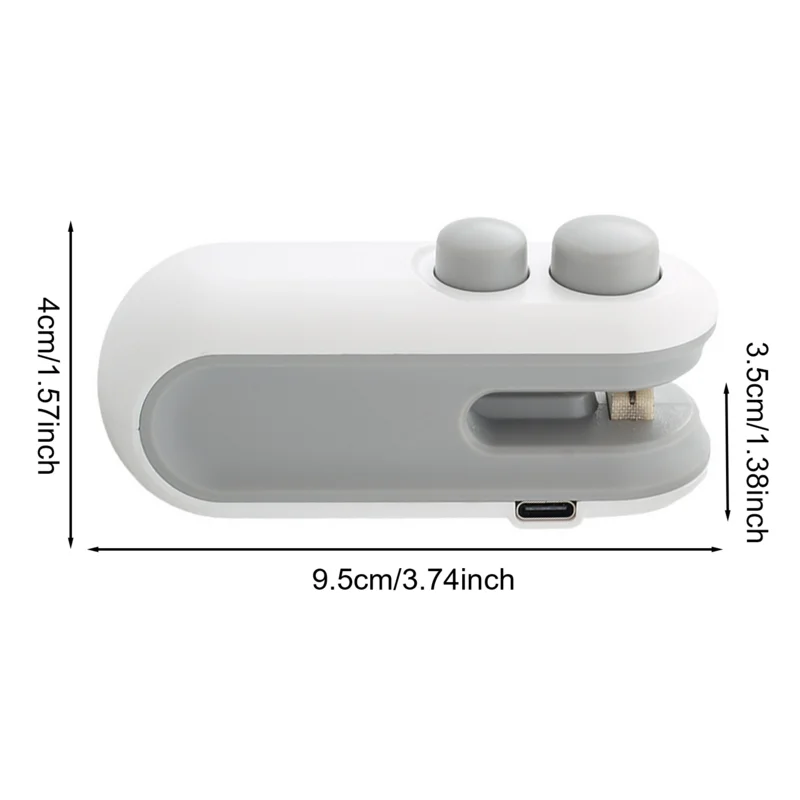 

Mini USB Rechargeable Sealing Machine Hand Pressure Snack Bag Heat-sealing Device Small Household Portable Food Preservation